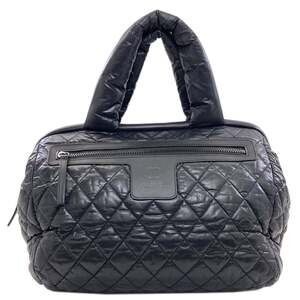 CHANEL Black Boston Bag